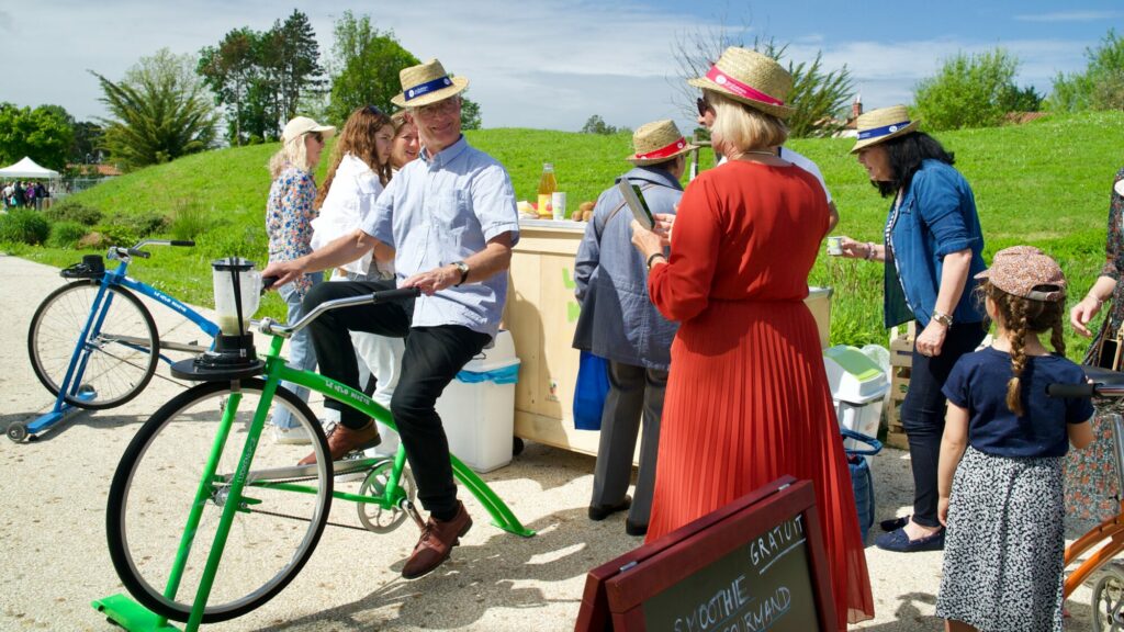 animation vélo smoothie