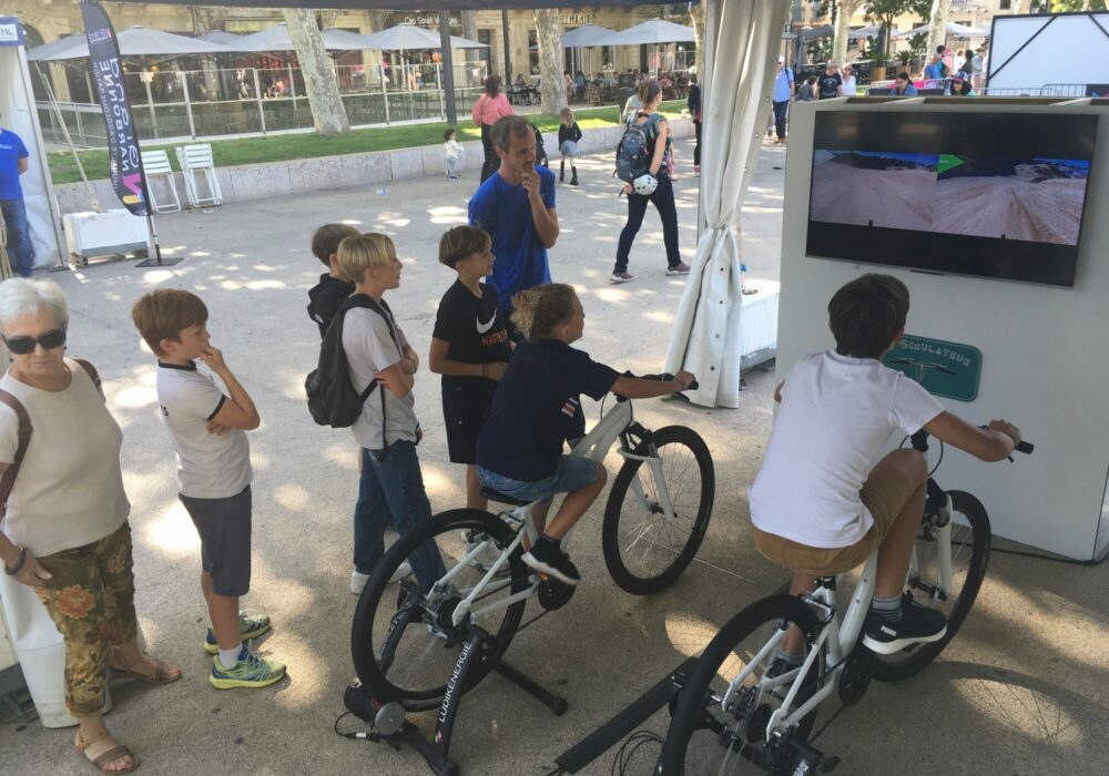 Vélo simulateur enfants