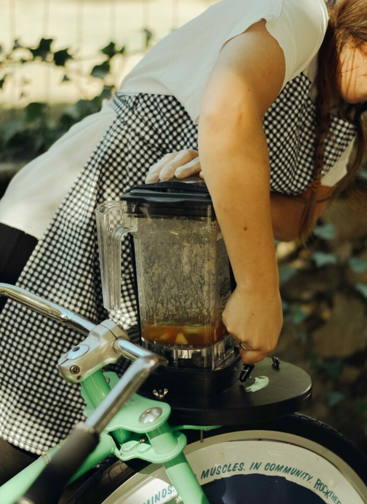 animation vélo smoothie