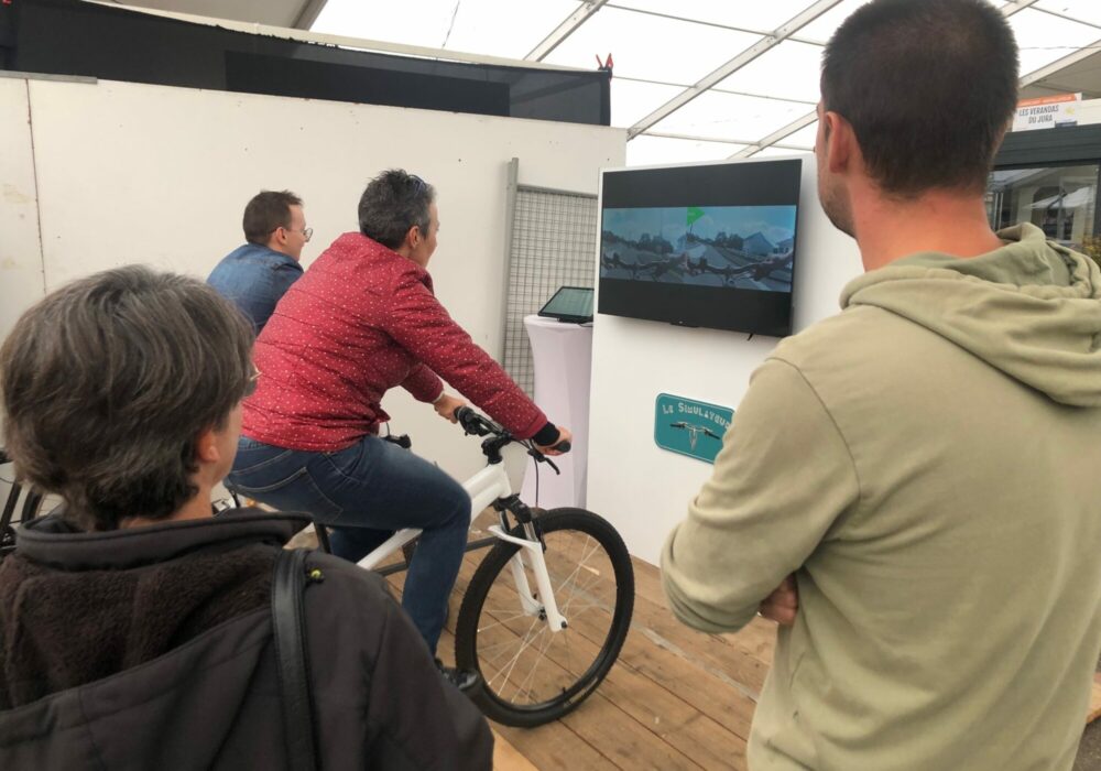 Vélo simulateur adulte