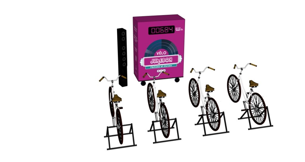 Visuel 3D - velo jukebox