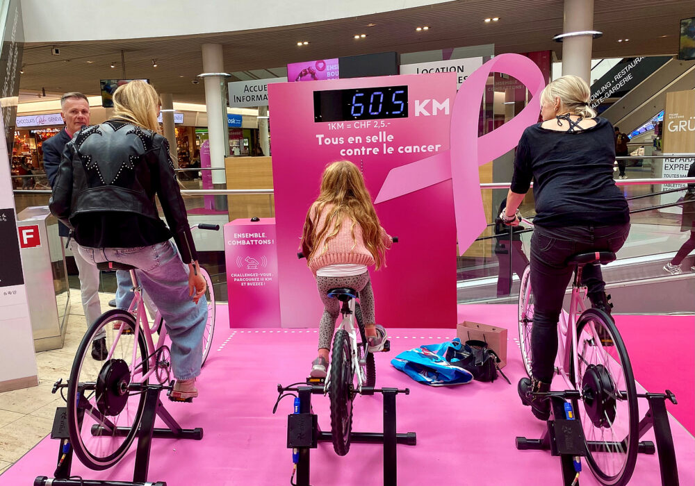 Animation Vélo Défi Octobre Rose