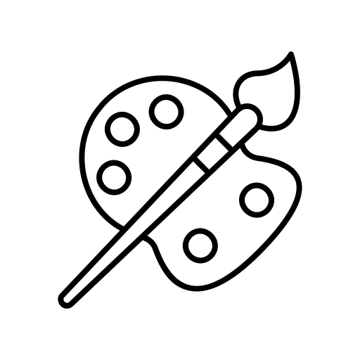 picto pinceau palette